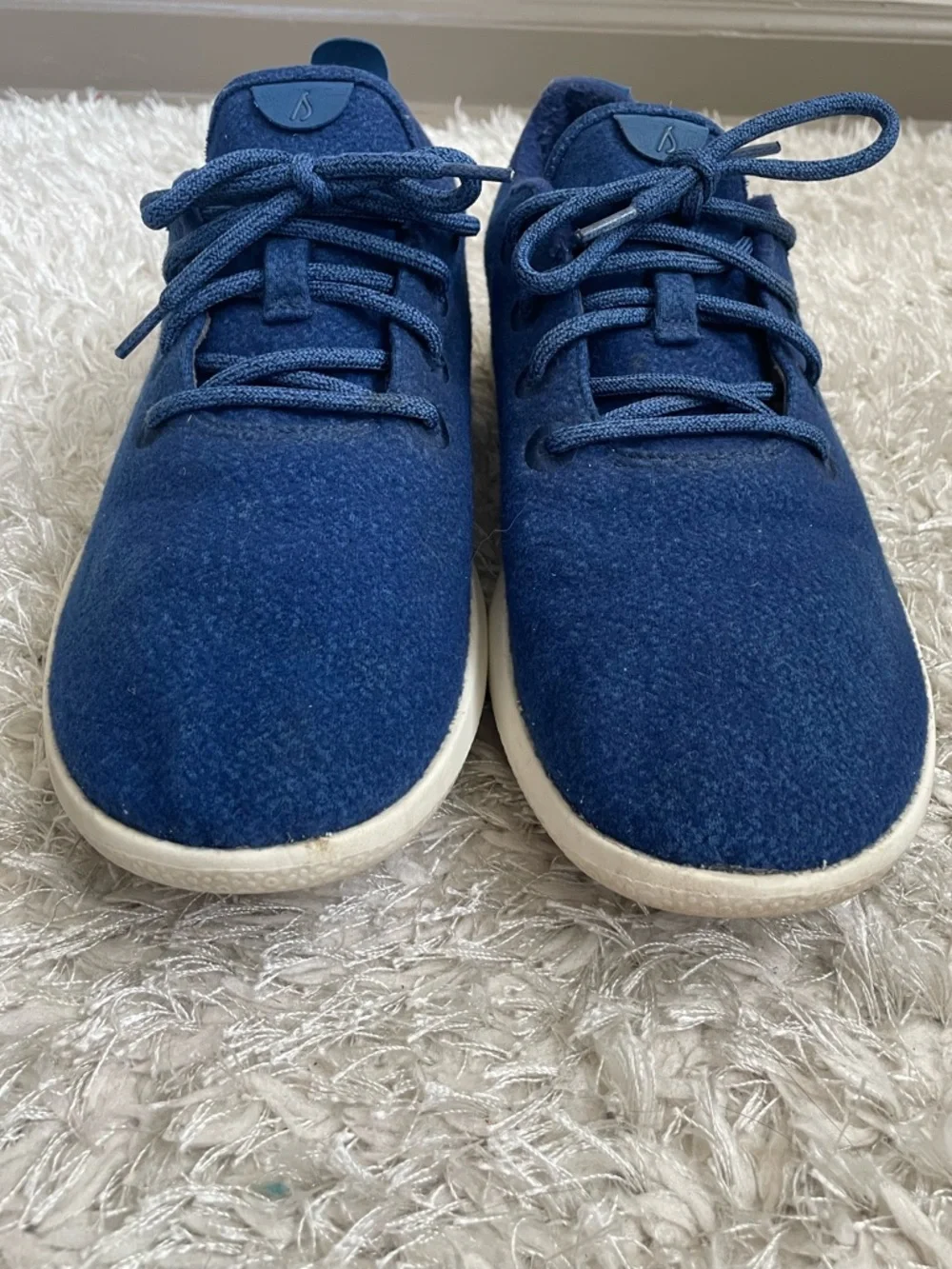allbirds Men's Wool Runners Blue Sneakers
